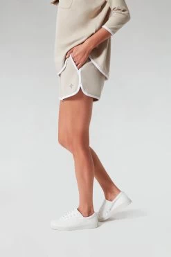 Sand And White Terry Anders Short -Vogue Vista Clothing f0x817AshWpiTxg5S35MfaHCM1e4TsJc 1