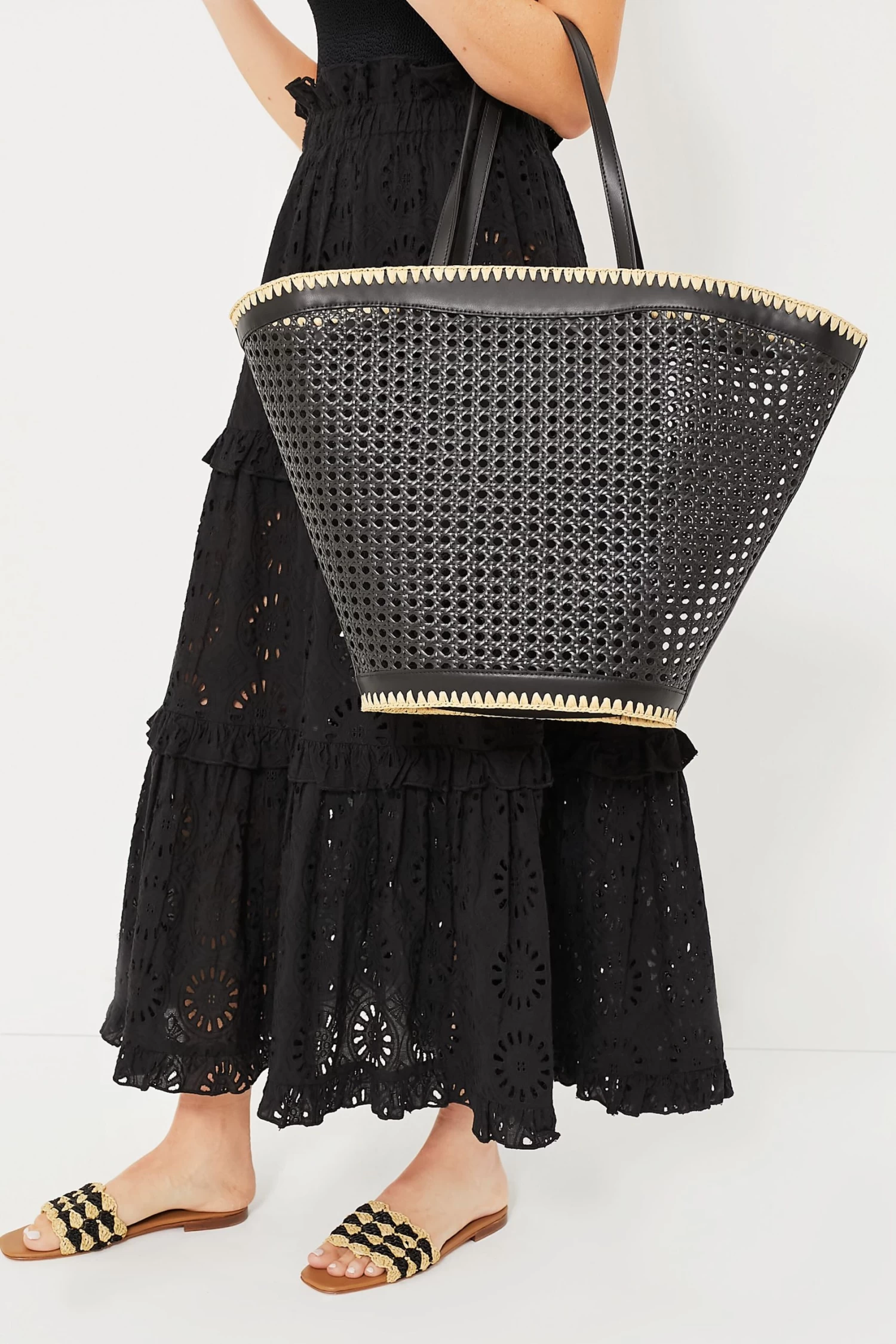 Black Ellie Tote 2 Black Ellie Tote - Image 2