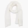 Soft White Cashmere Travel Wrap