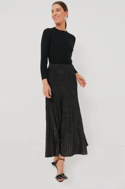 Black Metallic Jesse Skirt -Vogue Vista Clothing fGVOdQaSpennnS4lkWLimS0iZccaVzk5 1