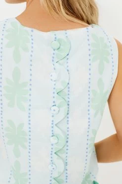 Cool Blue Cabana Stripe Scalloped Short Set 11 Cool Blue Cabana Stripe Scalloped Short Set -Vogue Vista Clothing fgQdlqigGAaOX0FZpmXgy7Ha1TxRGLLy 1