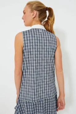 Lisbon Tile Sleeveless Caroline Polo -Vogue Vista Clothing gG1732lkeWby4c2eC7QTE5MsHFpeOiDy 1