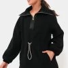 Varley Black Parnel Half Zip Fleece