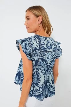 Exclusive Charlough Flutter Sleeve Tank -Vogue Vista Clothing gukEHeVQzyWiqtnpxIyuprOoj57uIk4v 1