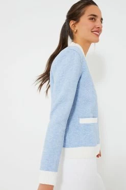Light Blue Cable Charley Cardigan -Vogue Vista Clothing h3ne9K1s5sQAGeH17BNzJ2ZjE2f0VG2M 1