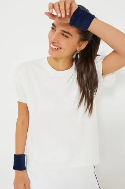 White Short Sleeve Ryan Boyfriend Tee