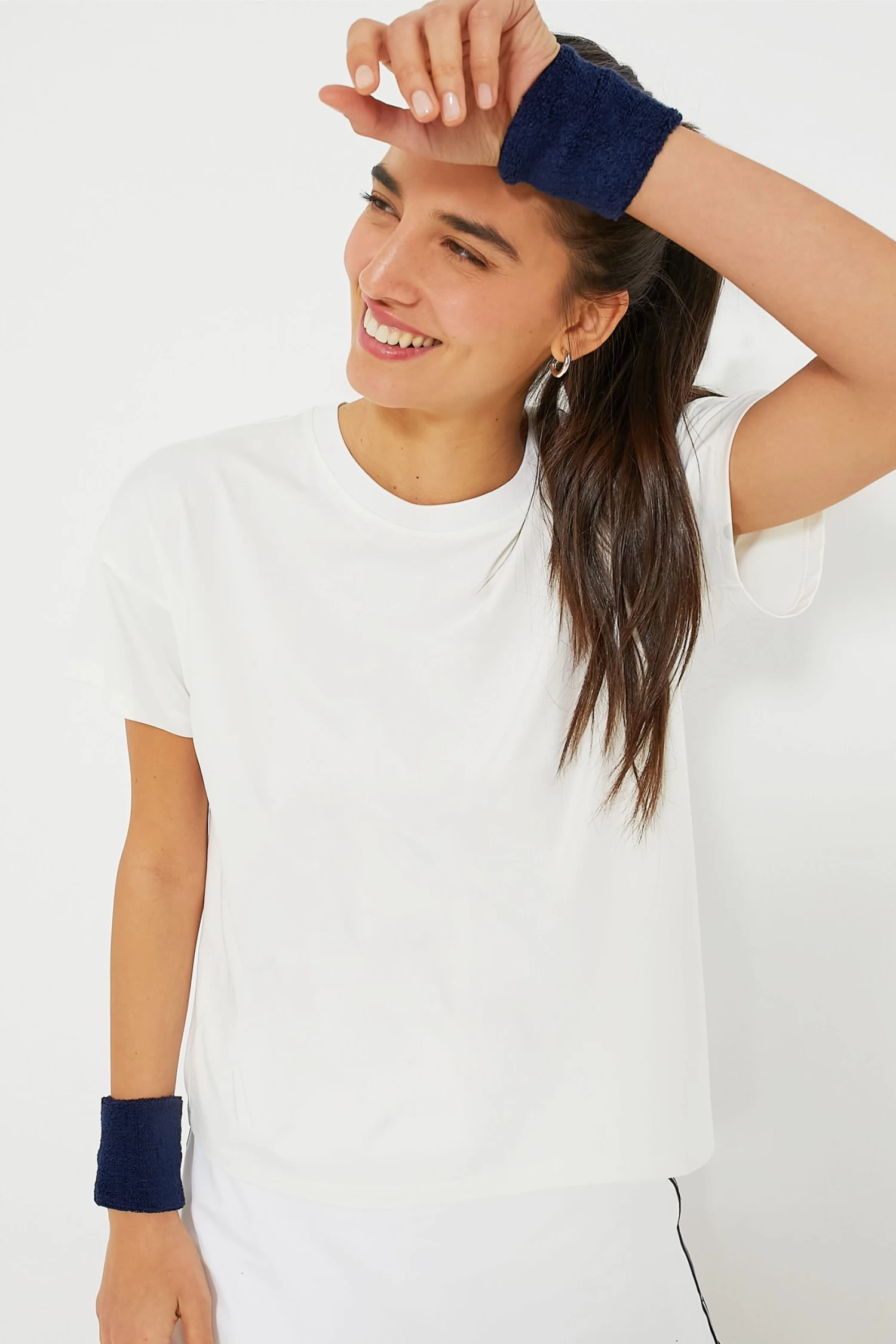 White Short Sleeve Ryan Boyfriend Tee 1 White Short Sleeve Ryan Boyfriend Tee