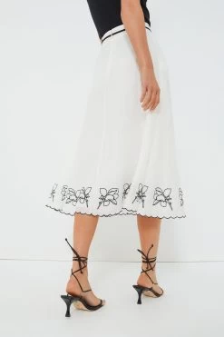 Alba Black Grace Silk Linen Midi Skirt -Vogue Vista Clothing hh2CHMBLuR9aD1RPDMbTKVdjT07c2049 1