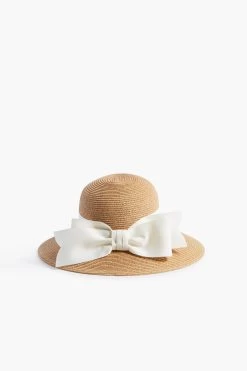 Exclusive Cream Packable Wide Bow Sunhat 8 Exclusive Cream Packable Wide Bow Sunhat -Vogue Vista Clothing hxNbASKOGTZ4okBaQxw4TL89KnVg7G4i 1