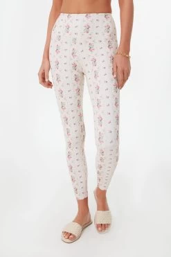 LoveShackFancy Graham Cracker Jutta Leggings