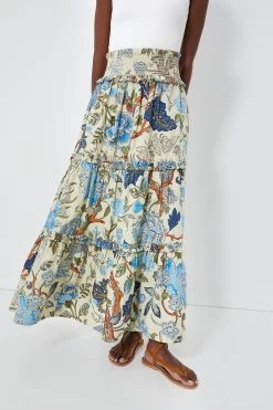 Exclusive Bumbelina Print Raquel Maxi Skirt