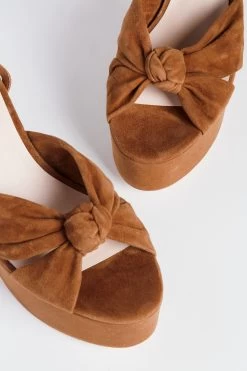 Loeffler Randall Cacao Suede Roz Platform Heels -Vogue Vista Clothing iM6Iji9GWYew2DAIbhpy7TxTyw41KyWV 1