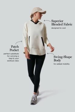 Cream Hooded Eden Sweatshirt -Vogue Vista Clothing iUtQBy3I15ewPb5TynrmGB1uuj6kfnzP 1