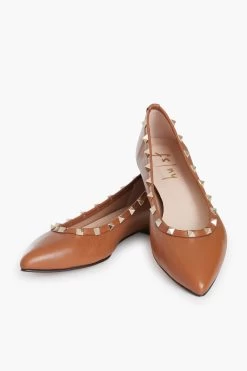 Cognac Nisim Flats -Vogue Vista Clothing iVFc4jycDGSgLtzkUkeVJcoCNM1CRPGi 1