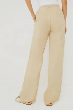 Beige Linen Drawstring Pants -Vogue Vista Clothing iiUxE8ibppfGLeBETtComzuT7q80fF7A 1