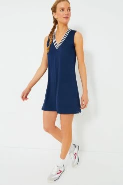 Navy Suzanne Tennis Dress -Vogue Vista Clothing isEHwJ7zCqzm8m0iSOQIYoTLYt65jS6g 1