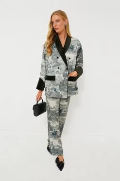 Middleburg Toile Velvet Trim Smoking Jacket 13 Middleburg Toile Velvet Trim Smoking Jacket -Vogue Vista Clothing itgCyuSA3rNlmNeQp0uxN208oQtm8tSb 1