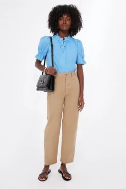 Oxford Blue Los Altos Top -Vogue Vista Clothing ivMTmoxqUZvxVsvajbHbbpi3buSaE3cM 1