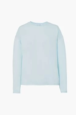 Light Blue Long Sleeve Ryan Boyfriend Tee -Vogue Vista Clothing j4Co5PN8zRRnlTcV6hiULrkexbI2g5Si 1