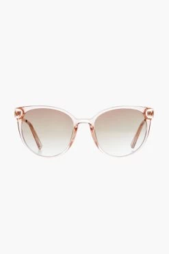 Le Specs Clear Quartz Contention Sunglasses