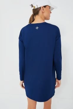 Navy Long Sleeve Corinne Sport Dress -Vogue Vista Clothing jAeUBBZ4uaREBAU112xAG7j4b76g0J3D 1