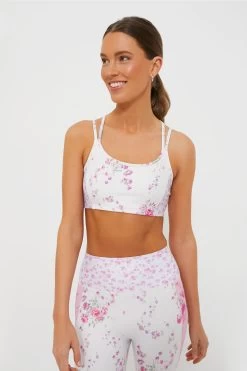 LoveShackFancy Wisteria Mix Aiden Bra