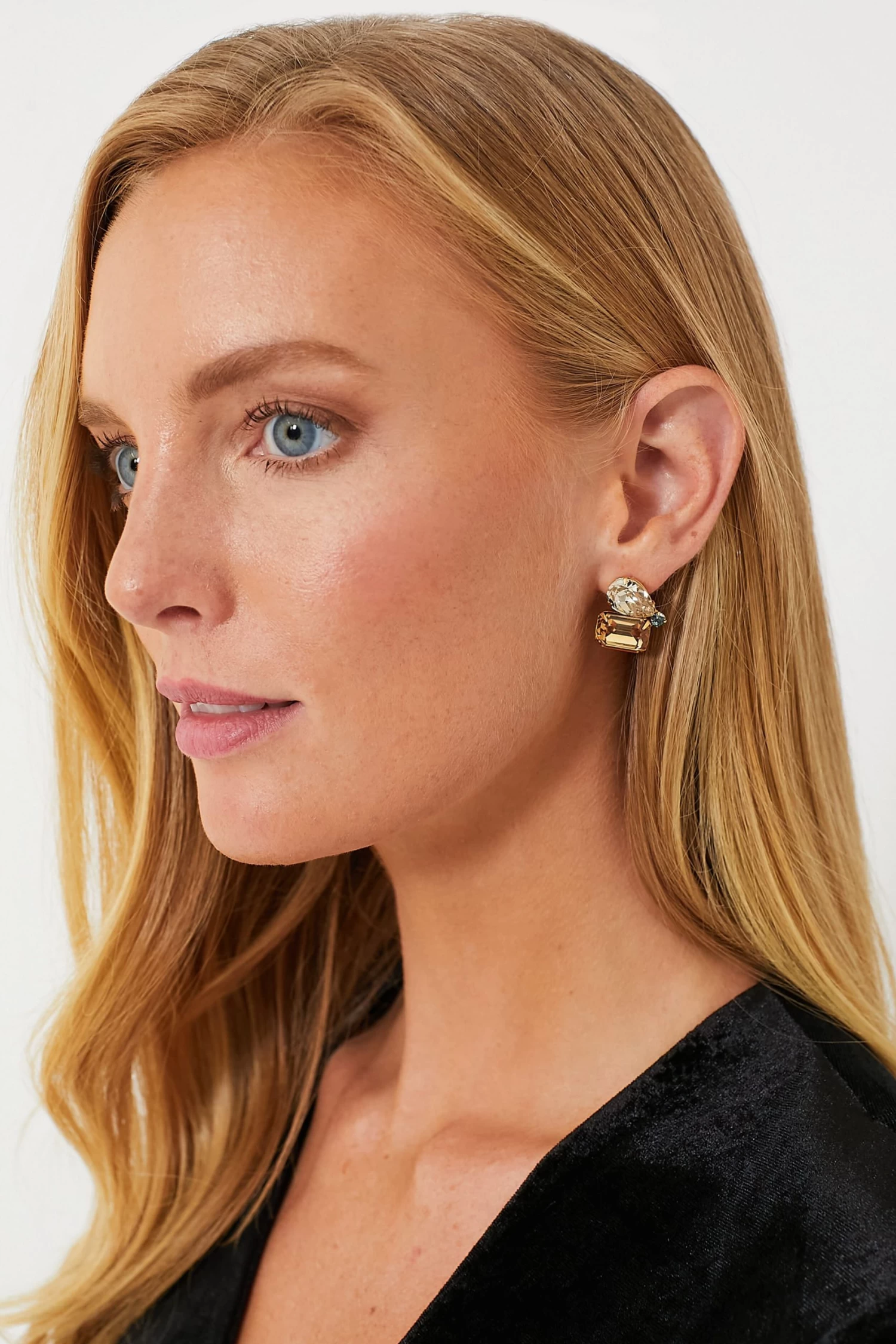 Golden Darcie Earrings 2 Golden Darcie Earrings - Image 2