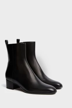 Black Calf Leather & Black Gros-Grain L'Irrequieta Boots -Vogue Vista Clothing kMW7z410WpQtIAGMgWwnrVTNawCM4AuE 1