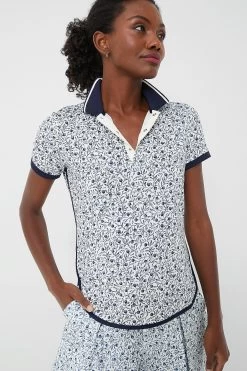 Short Sleeve Lightweight Shirttail Polo