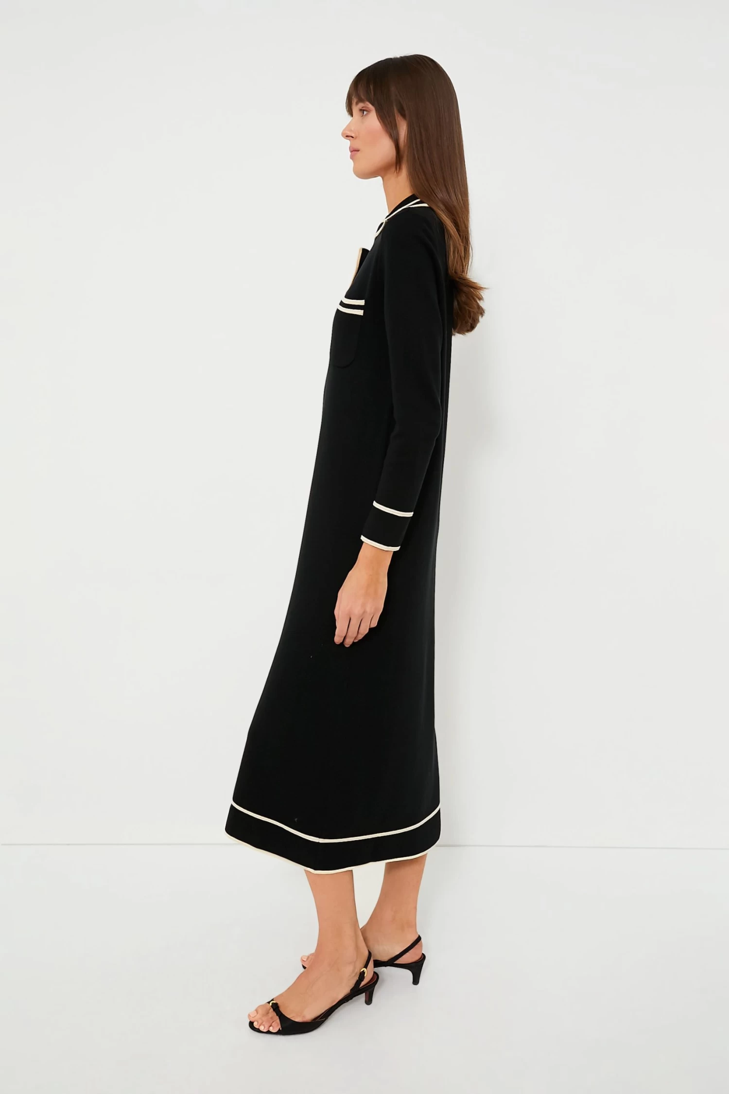 Black Eleonora Maxi Dress 3 Black Eleonora Maxi Dress - Image 3