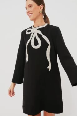 Black Bow Mini Jamie Dress -Vogue Vista Clothing lgNfQMpIhnxFiYzk6uTeuNahddQzjd7S 1