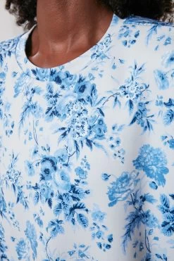 Blue Bouquet Ally Swing Sweatshirt -Vogue Vista Clothing lhOApwwgwETbX0BeRph3eXn3XCpFeLwf 1