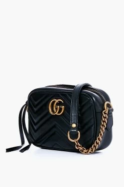 Gucci Black Mini Marmont Crossbody -Vogue Vista Clothing lqFN26wRW3gqxw2gJvwQe5lybNcjFCpj 1