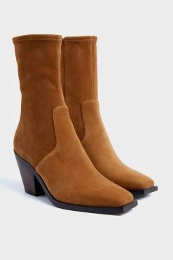 Loeffler Randall Cacao Stretch Suede Reese Boots -Vogue Vista Clothing m223VyrhvEXiCjqpB4UIXgUOs9xo0nyb 1
