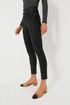 7 For All Mankind The Black Coated High Waist Ankle Skinny -Vogue Vista Clothing m45OBlqJBmkAqcAZKaJXa5vx7xaVqyf6 1