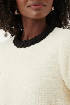 Cream Tweed Long Sleeve Jackie Dress -Vogue Vista Clothing m8LyOvTdvwFEfUZNVF7nVay4DlQ3DDas 1