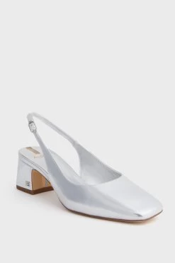 Sam Edelman Soft Silver Terra Heels