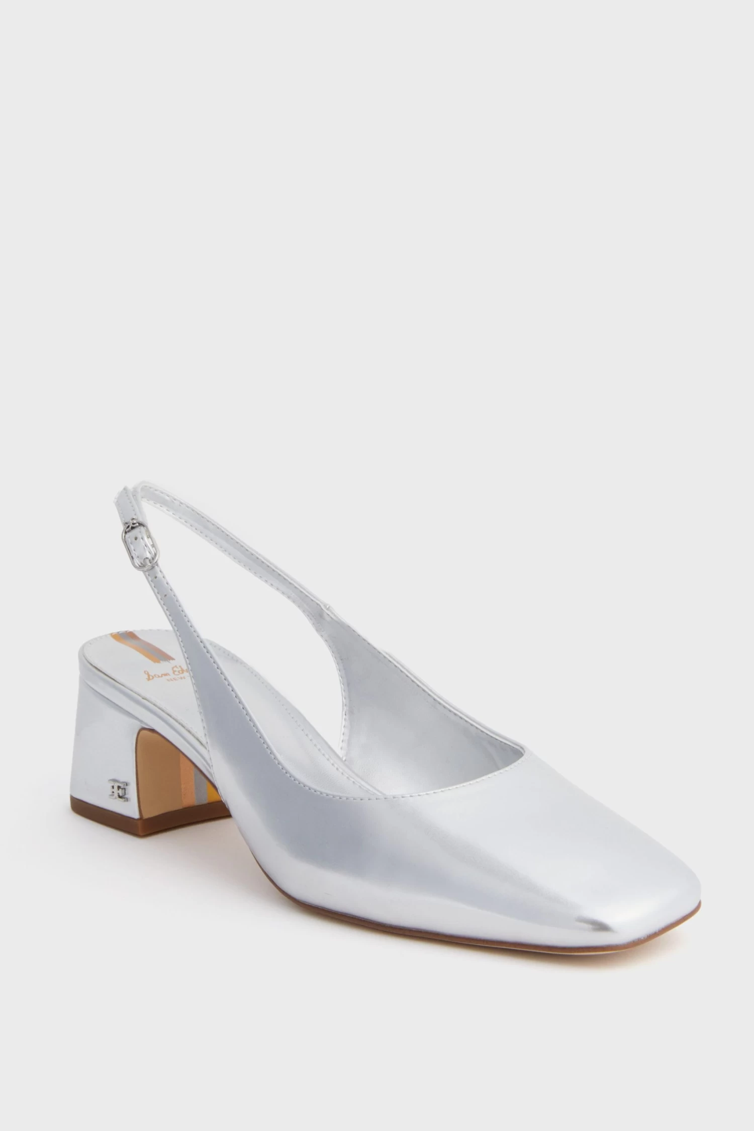 Sam Edelman Soft Silver Terra Heels 1 Sam Edelman Soft Silver Terra Heels