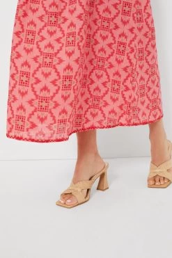 Coral Ikat Obsidian Dress -Vogue Vista Clothing mDrelmvP1CoyTbf3nqbrMZ2FmeLNrApp 1