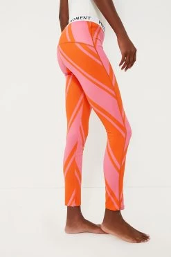 Azalea Pink And Orange Chevron Print Thermal Pant -Vogue Vista Clothing mPy4fOGT4bYHBkHSofDMGJqjz1Svqu2p 1