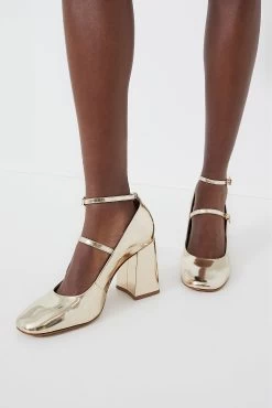 Schutz Gold Dorothy High Heels -Vogue Vista Clothing mZaO3WTkNUsIjrpVDGUNkFDarCF9J8Ch 1