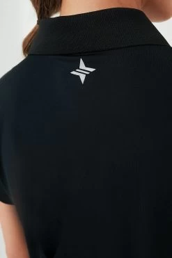 Black Short Sleeve Caroline Polo 14 Black Short Sleeve Caroline Polo -Vogue Vista Clothing miSRCvJLG8nVpdnAPtbHLpM8YUhjIZ6B 1