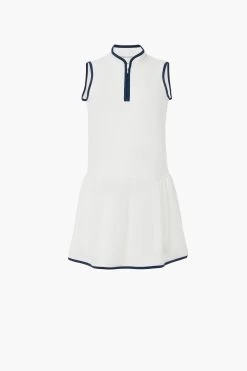 White And Navy Emma Tennis Dress -Vogue Vista Clothing mwZjPecpNtqedt5OyOKBzHmxyOntxJyz 1