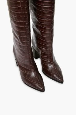 Schutz Dark Chocolate Maryana Block Heels -Vogue Vista Clothing mx5lAMpKVCIqFU3KQsoR5v6ERwemcPCm 1