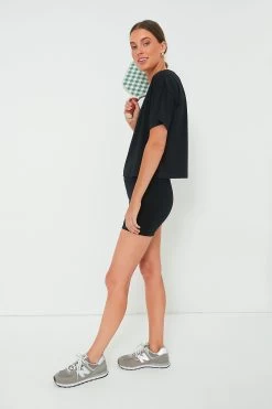 Black Cropped Ryan Boyfriend Tee -Vogue Vista Clothing myRAYwxDbnThbuAVPOnjUtVlj4vGnYA9 1