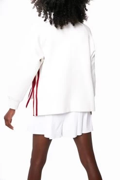 Retro Red And White Maggie Pullover -Vogue Vista Clothing nMp3YRfsjEI4O74mkp2YKTVzcK4RxQho 1