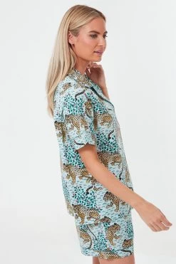 Mint Bagheera Leopard Short PJ Set -Vogue Vista Clothing oXSuAhse04rRhP0tFgHvNNaYkphQYrdg 1