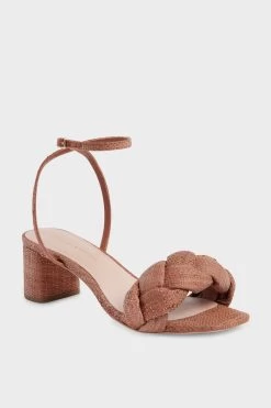 Loeffler Randall Brown Straw Avril Heels