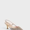 Multi Gold Ocean Lurex Jocelyn Heels