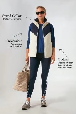 White And Navy Reversible Varsity Vest -Vogue Vista Clothing ojFD7RlRPhmOg5xlKwVjvFHx0LDKE4nM 1